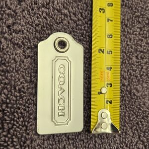 Coach Silver Tag Home Accent